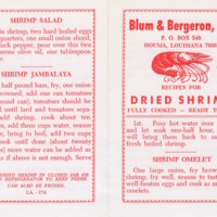 Blum &amp; Bergeron Dried Shrimp Recipes